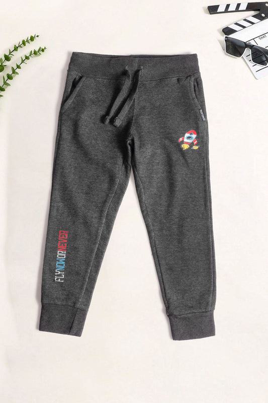 DB Boy's Rocket Printed Premium Jogger Pants Kid's Trousers SNR 