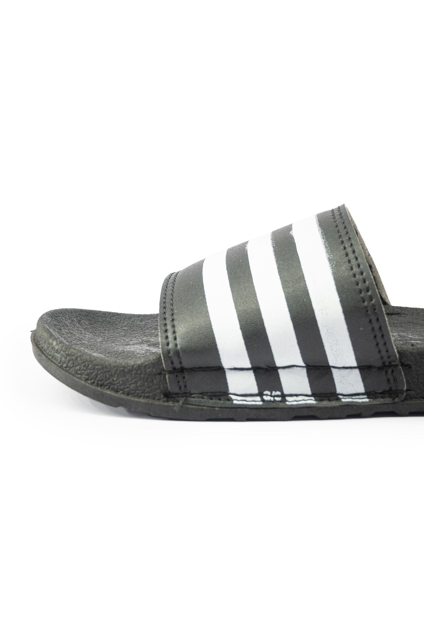 Men's Stripes Printed Classic Slides Men's Shoes SNAN Traders 