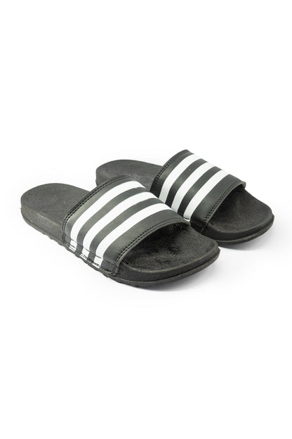 Men's Stripes Printed Classic Slides Men's Shoes SNAN Traders 