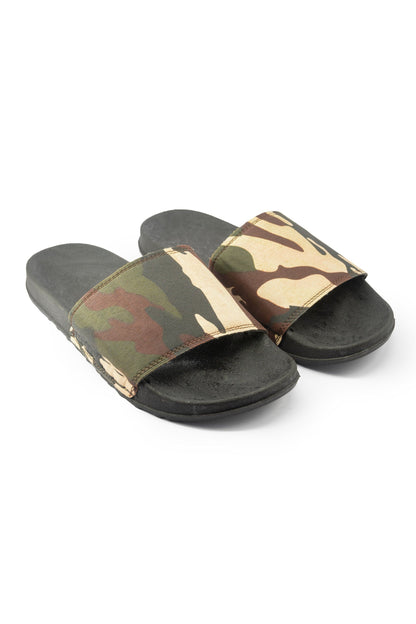 Men's Camo Style Printed Classic Slides Men's Shoes SNAN Traders 