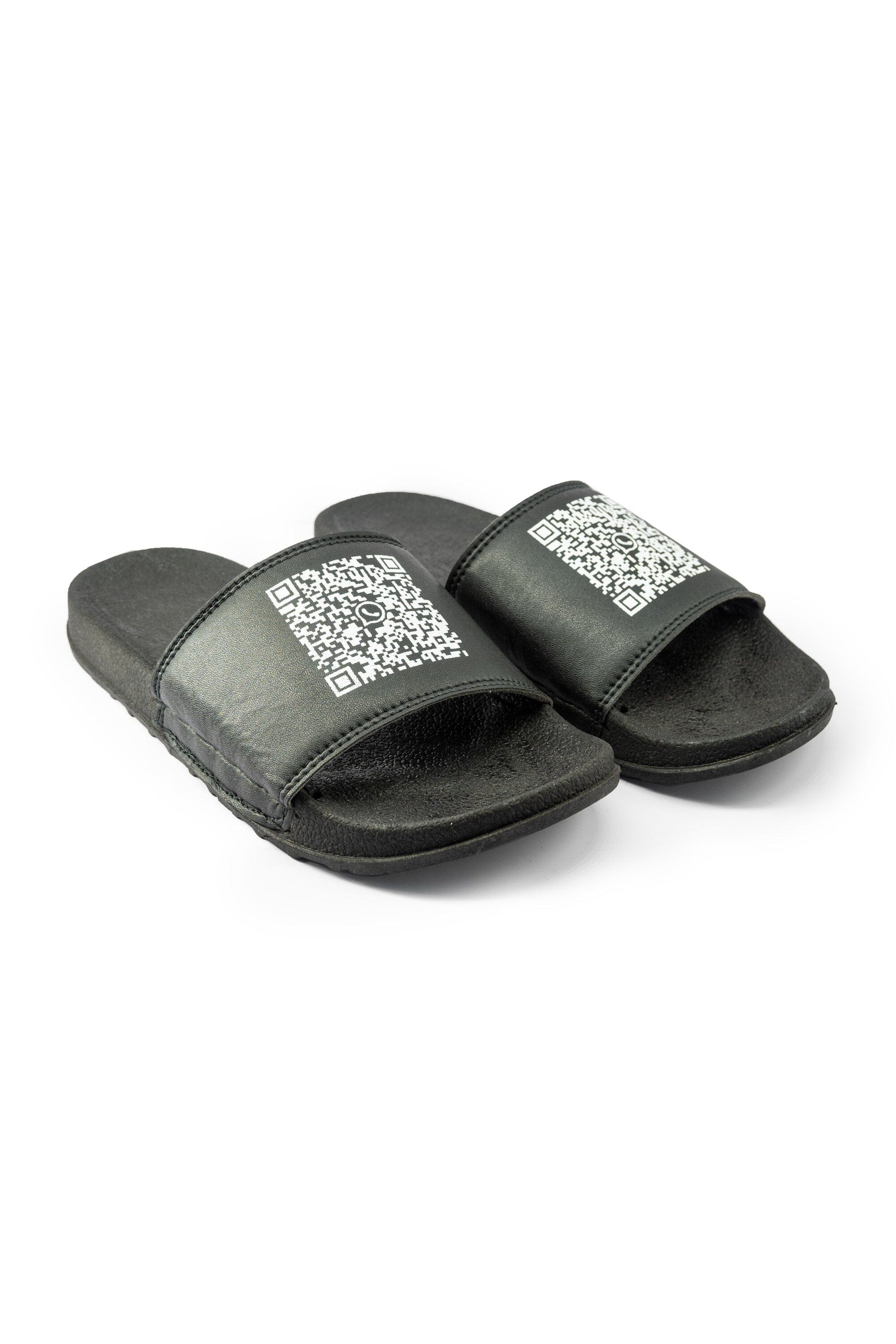 Men's Barcode Printed Classic Slides Men's Shoes SNAN Traders 