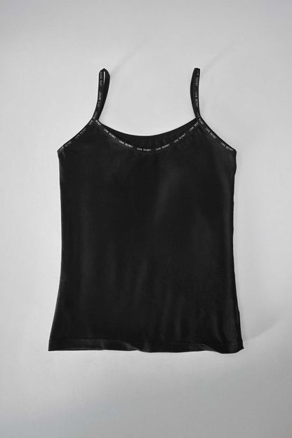 D.F.F Women's Love Secret Tank Top Women's Tank Top Cash Purchase Kamran Mushtaq Black L 