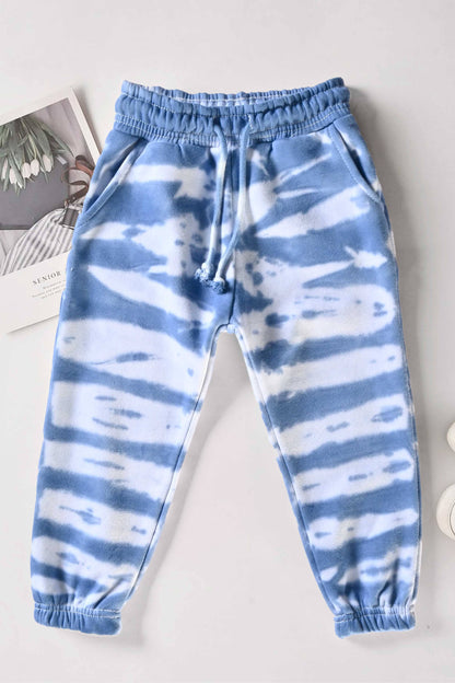 Max 21 Kid's Tie And Dye Style Fleece Sweat Pants Boy's Trousers SZK 