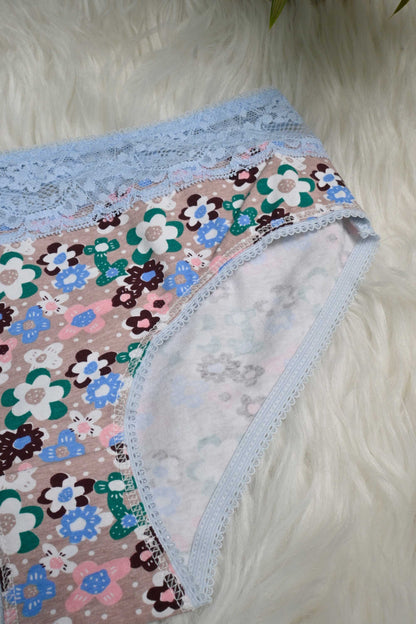 Intimate Women's Floral Printed Highwaist Underwear Women's Underwear Cash Purchase Kamran Mushtaq 