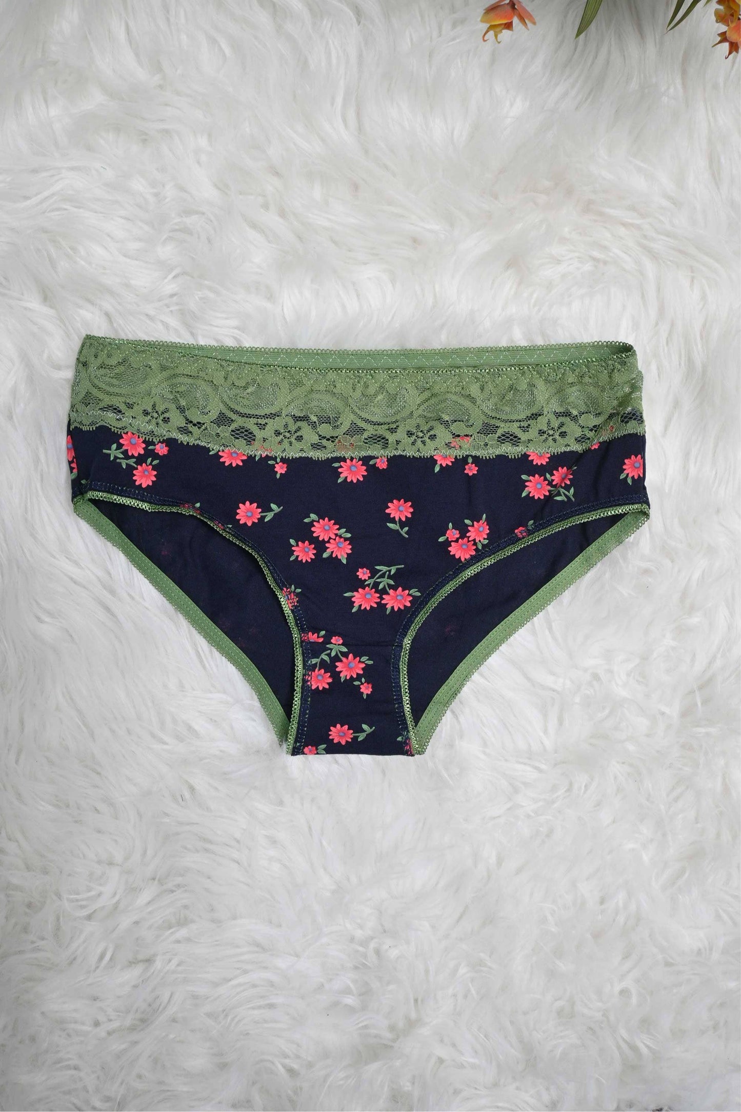 Intimate Women's Floral Printed Highwaist Underwear Women's Underwear Cash Purchase Kamran Mushtaq D12 30-34 