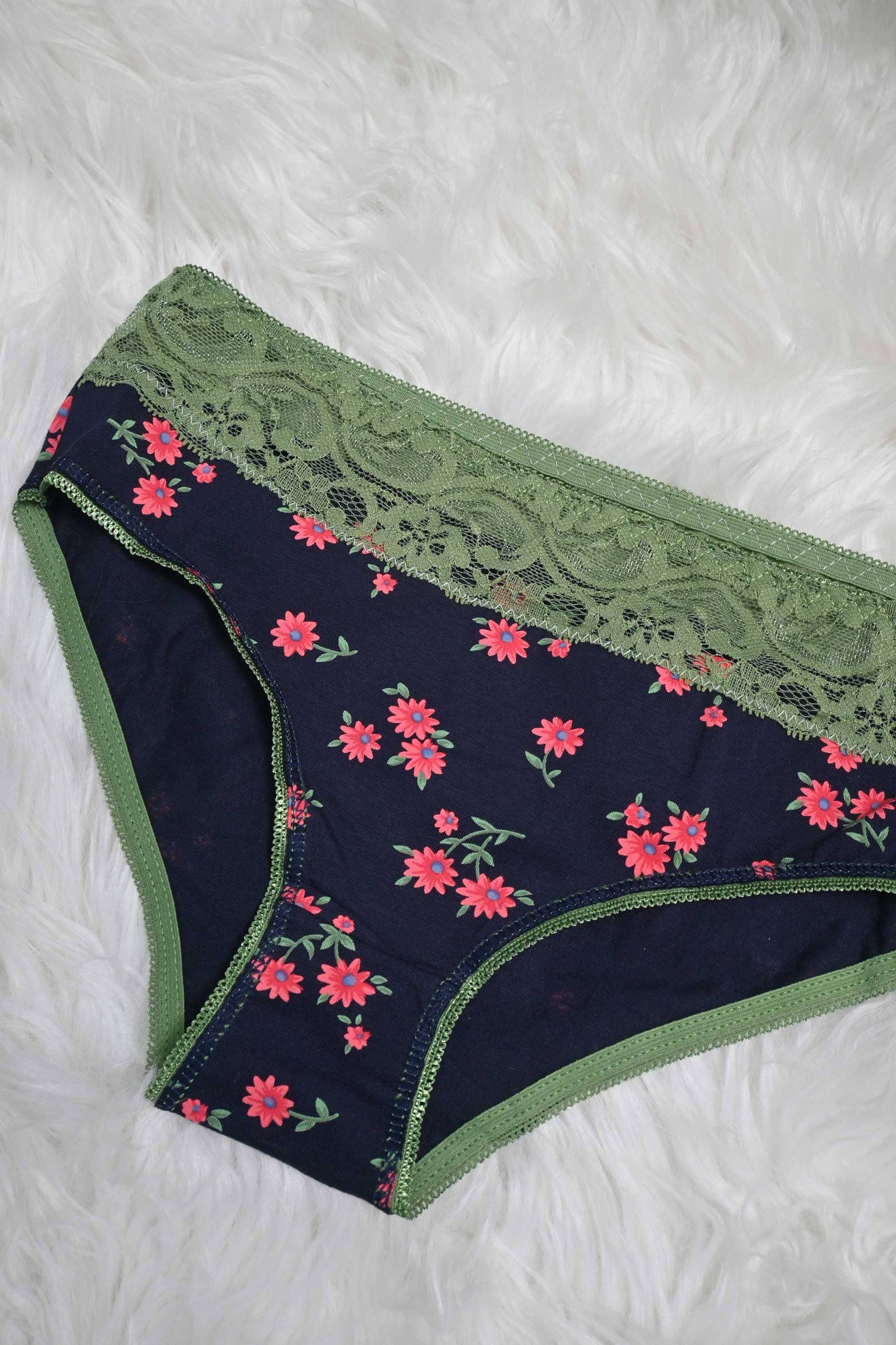 Intimate Women's Floral Printed Highwaist Underwear Women's Underwear Cash Purchase Kamran Mushtaq 