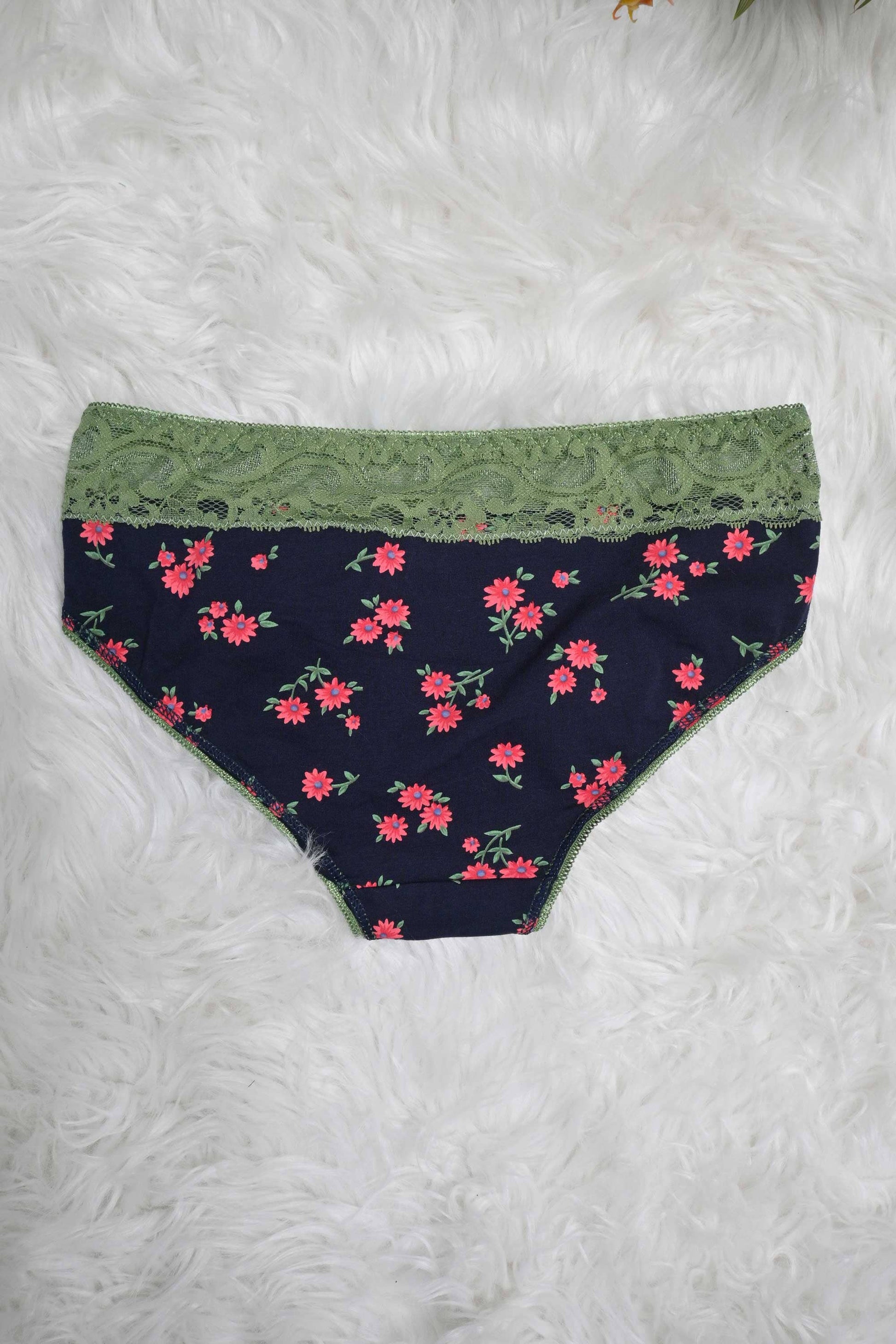 Intimate Women's Floral Printed Highwaist Underwear Women's Underwear Cash Purchase Kamran Mushtaq 