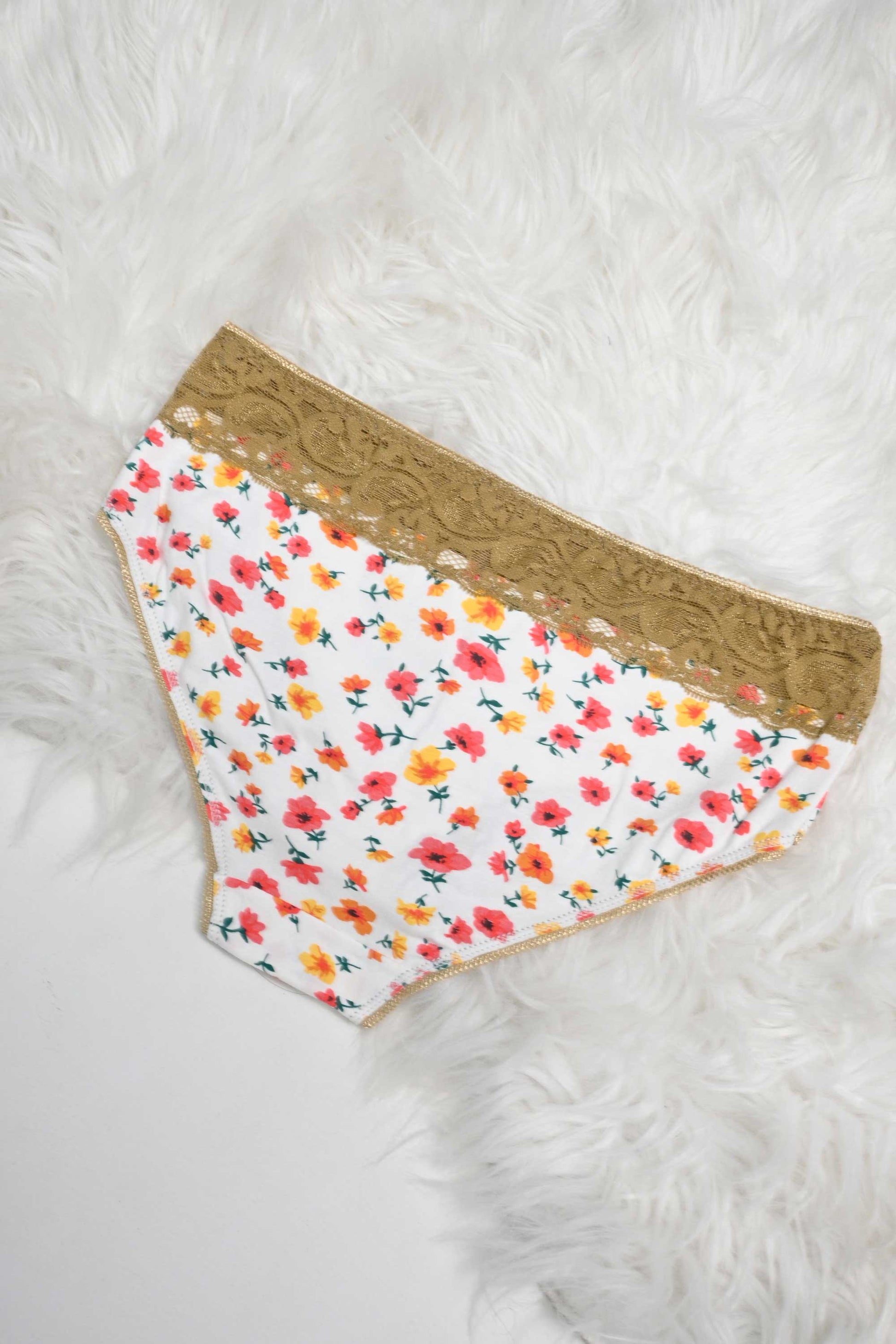 Intimate Women's Floral Printed Highwaist Underwear Women's Underwear Cash Purchase Kamran Mushtaq 