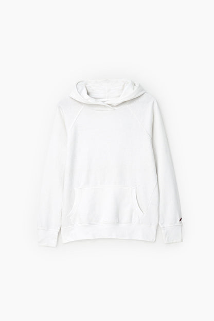 League Women's Raglan Sleeve Fleece Pullover Hoodie Women's Pullover Hoodie Minhas Garments White S 