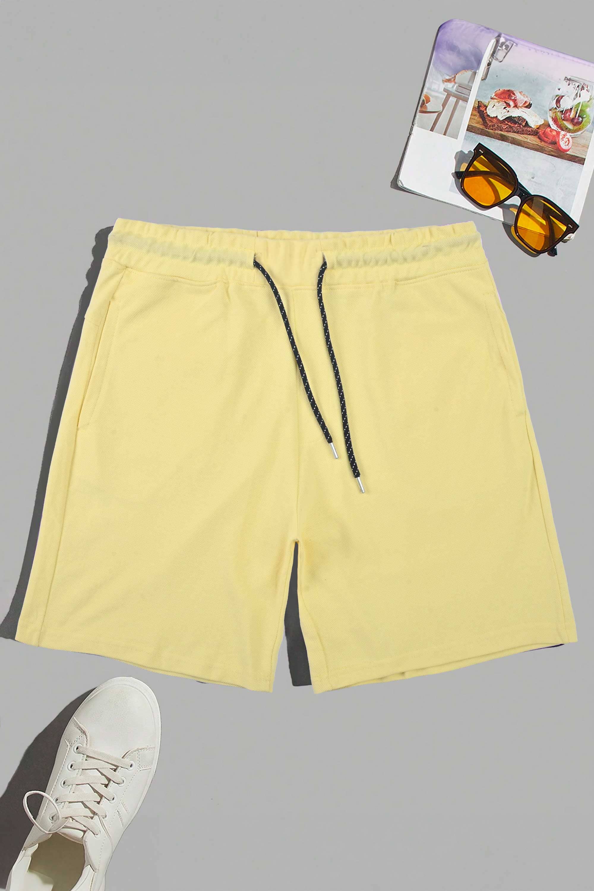 Lefties Men s Solid Design Classic Shorts