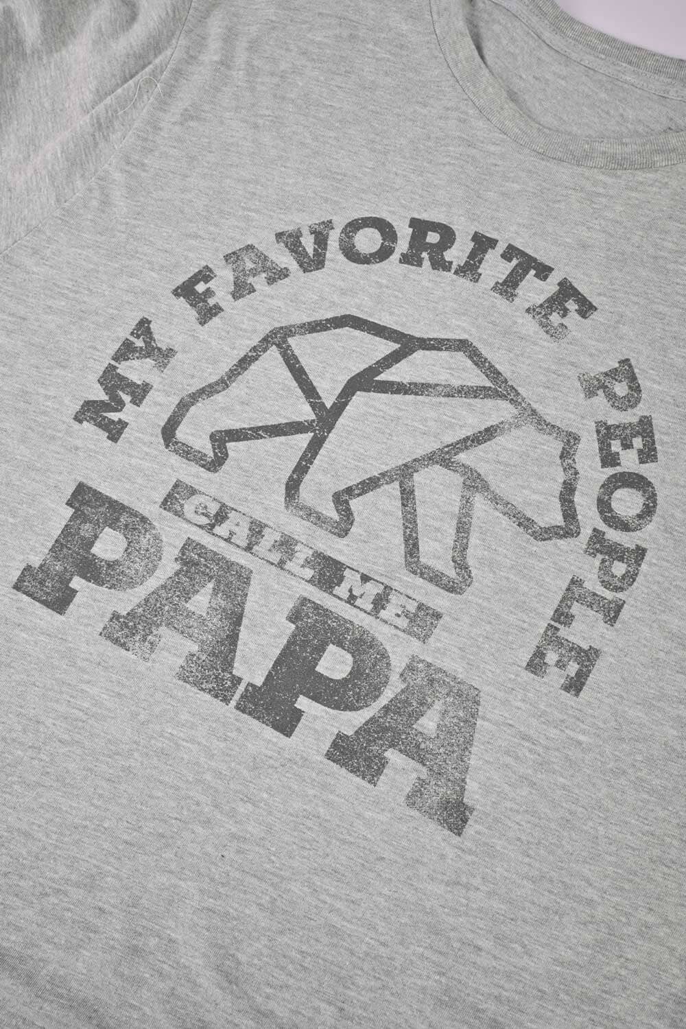 Men's My Favorite People Printed Short Sleeve Tee Shirt Men's Tee Shirt HAS Apparel 