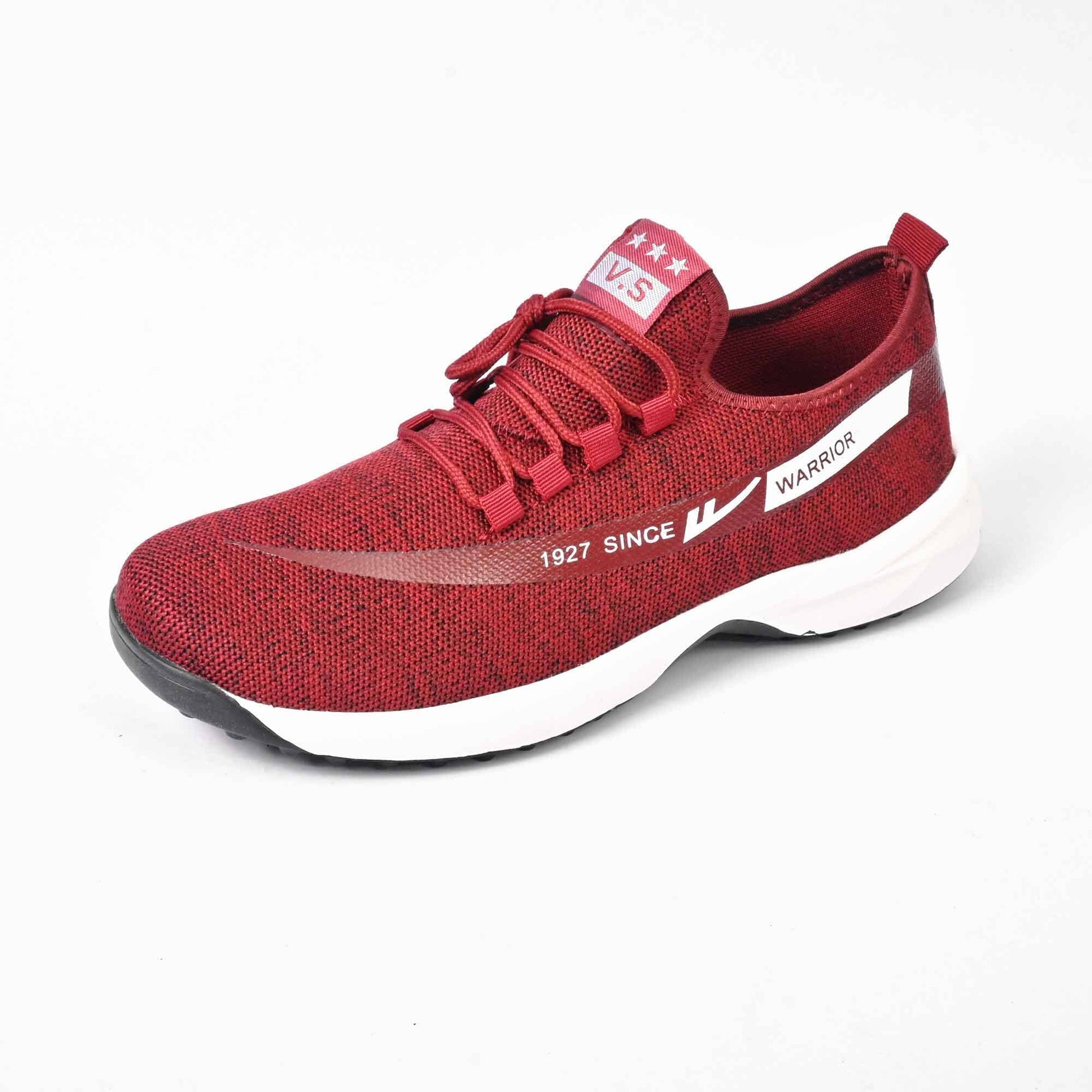 Walk Men's Irvine Premium Jogging Shoes Men's Shoes Hamza Traders Red EUR 39 