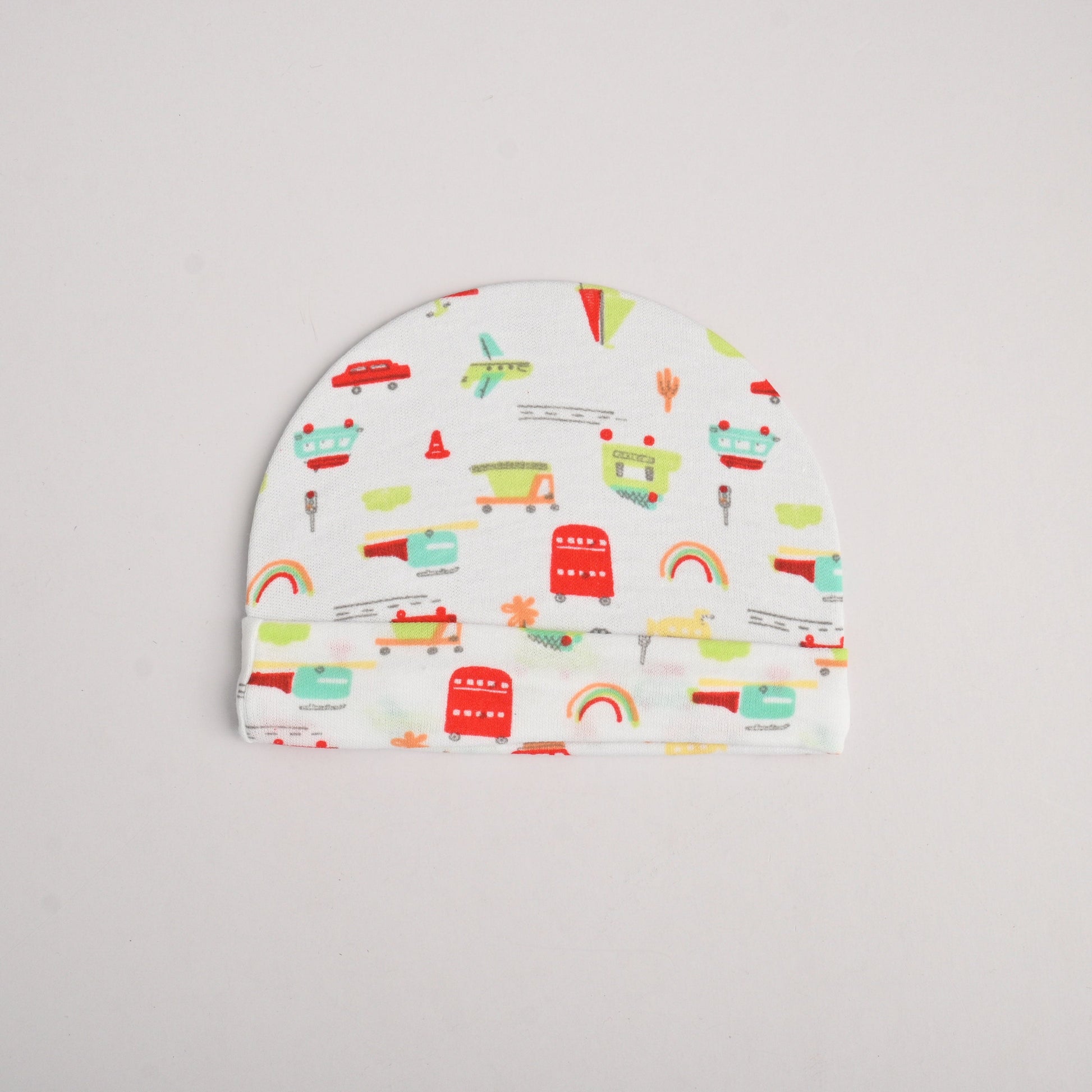 Kid's Printed Classic New Born Cap Headwear RAM D4 