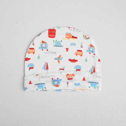 Kid's Printed Classic New Born Cap Headwear RAM D5 