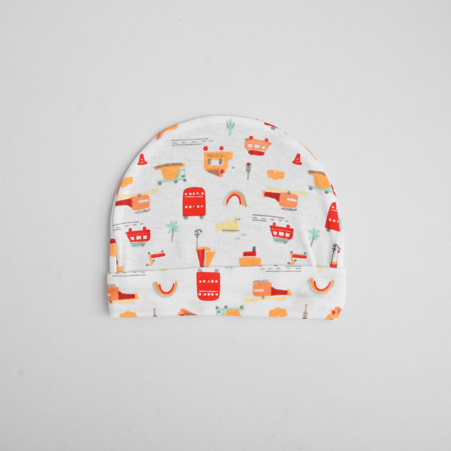 Kid's Printed Classic New Born Cap Headwear RAM D6 