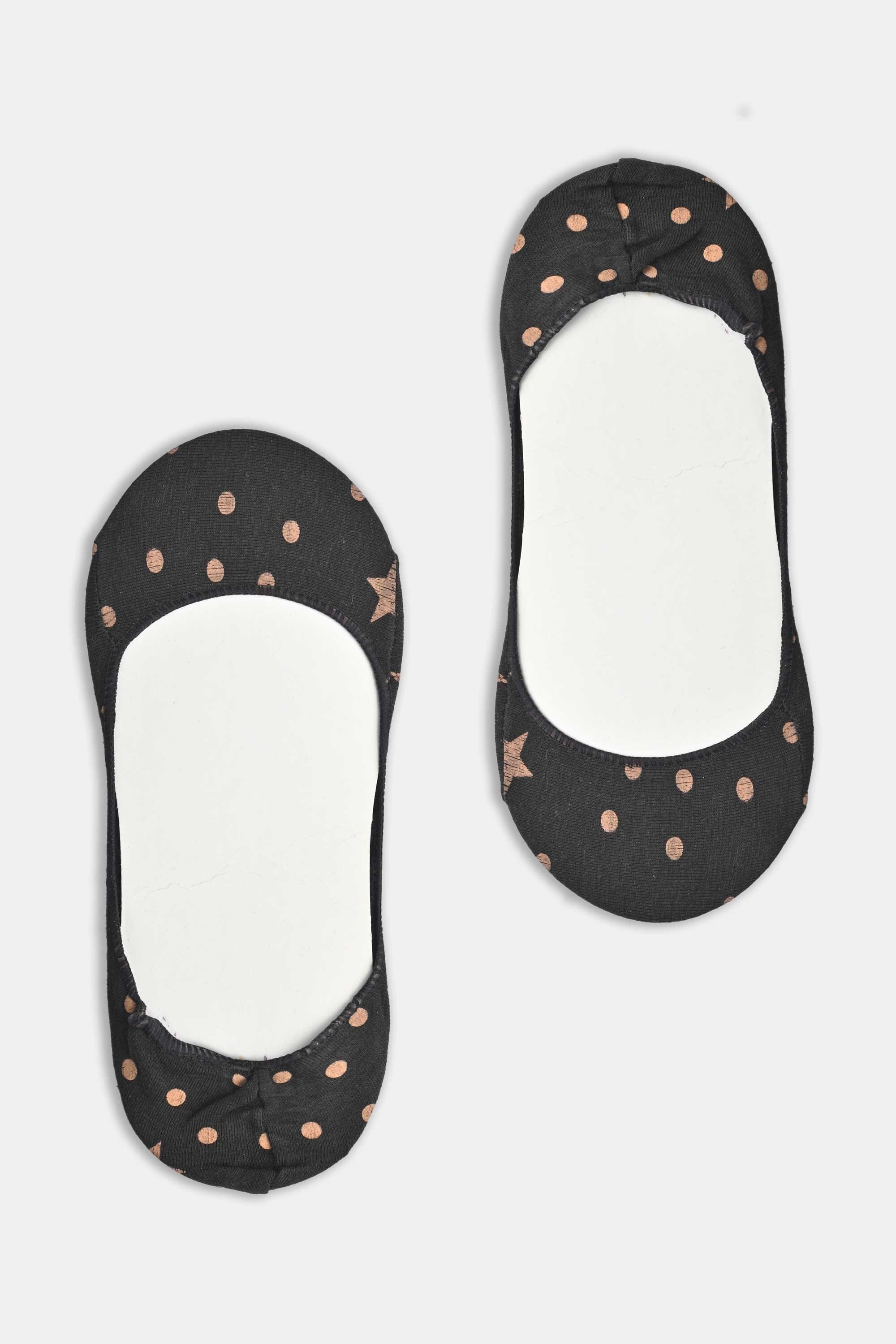 Women s Star Printed Invisible Pump Socks