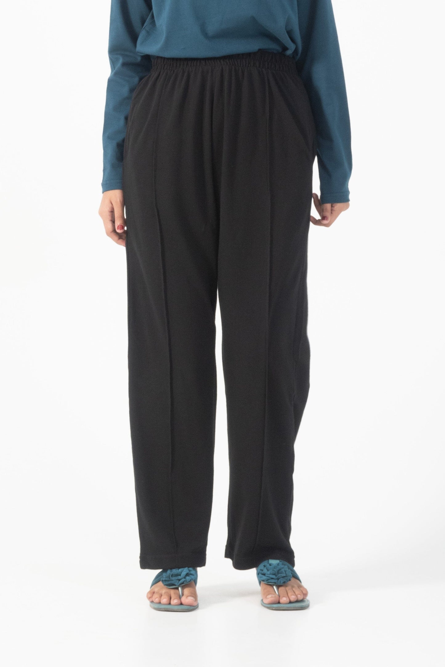 EAST WEST Women's Pintuck Trousers Women's Trousers East West 