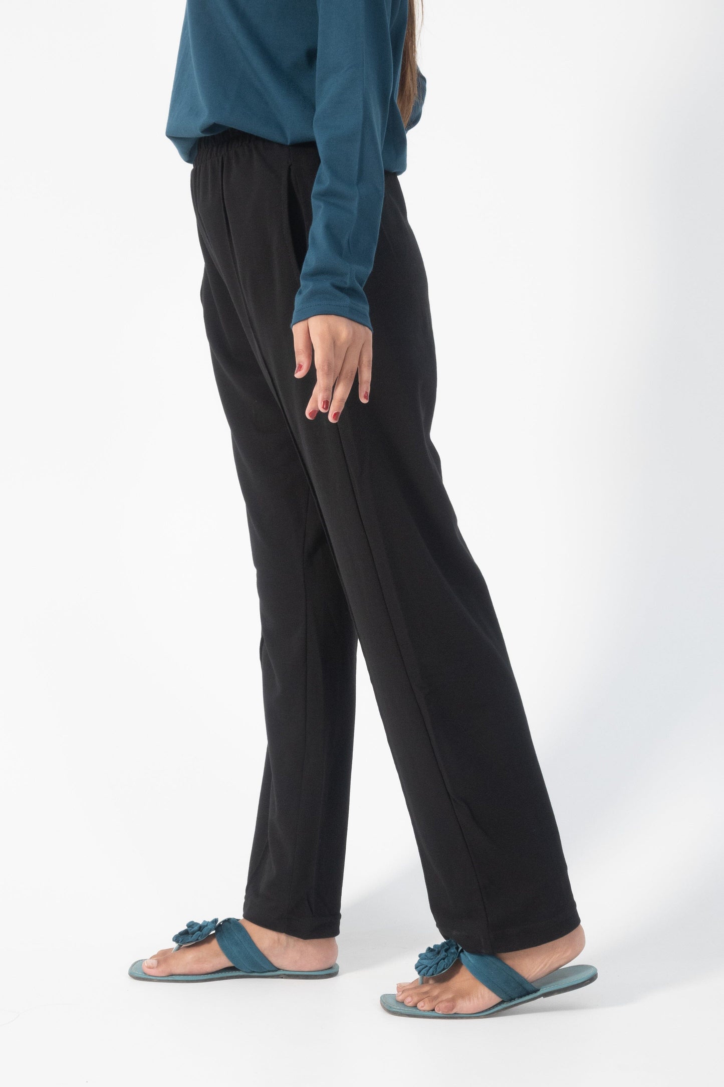 EAST WEST Women's Pintuck Trousers Women's Trousers East West 