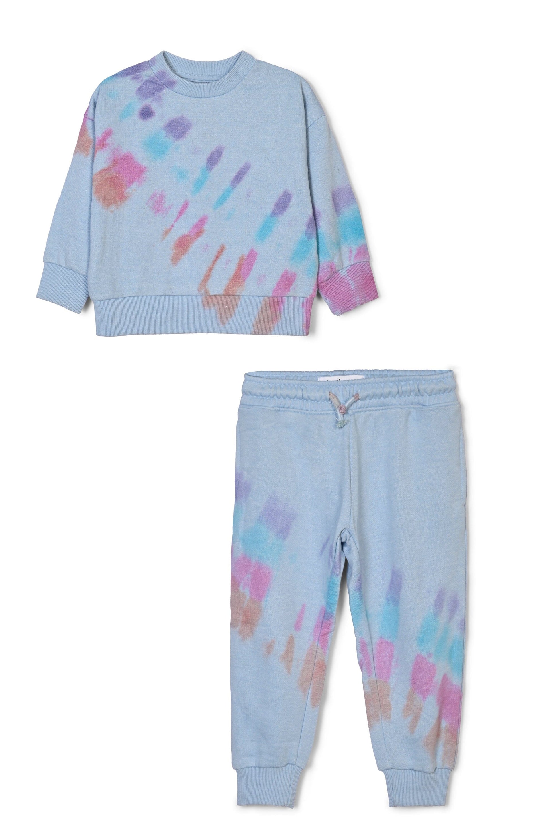 Minoti Kid's Tie & Dye Style Terry Tracksuit Kid's tracksuit SZK 