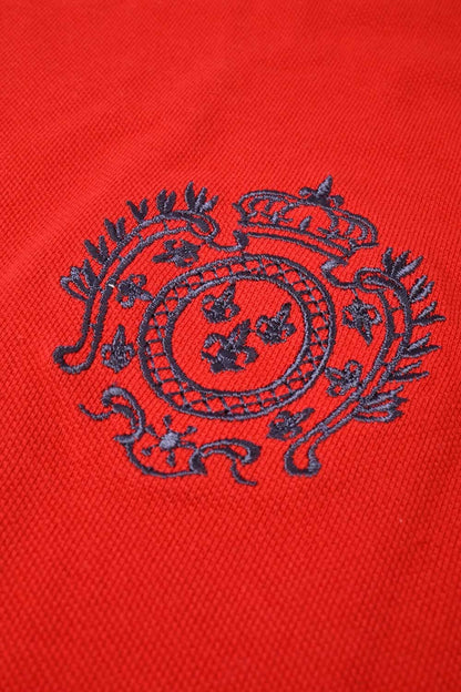 Polo Republica Men's Deer & Crest Embroidered Short Sleeve Polo Shirt Men's Polo Shirt Polo Republica 