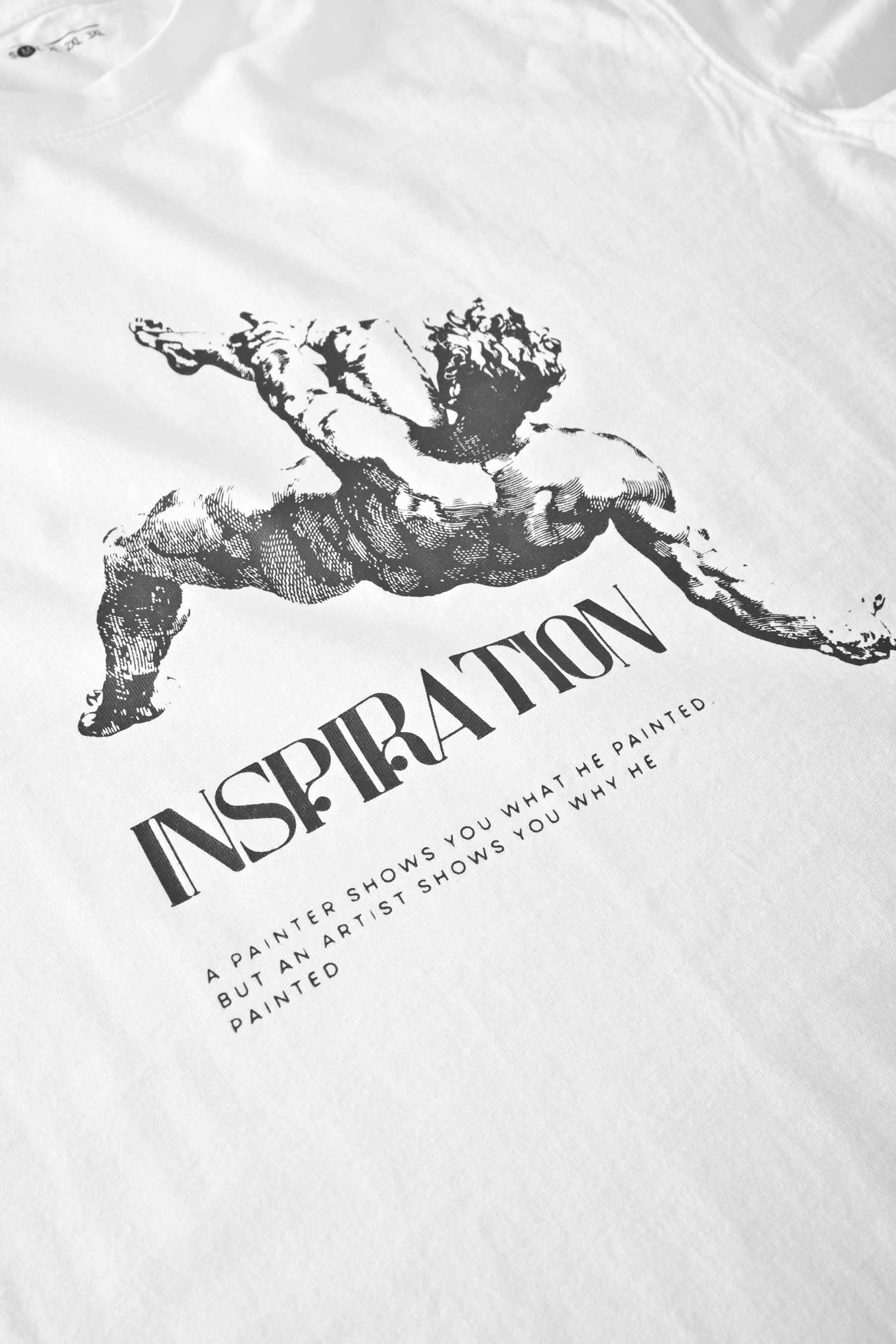 Men's Inspiration Printed Crew Neck Tee Shirt