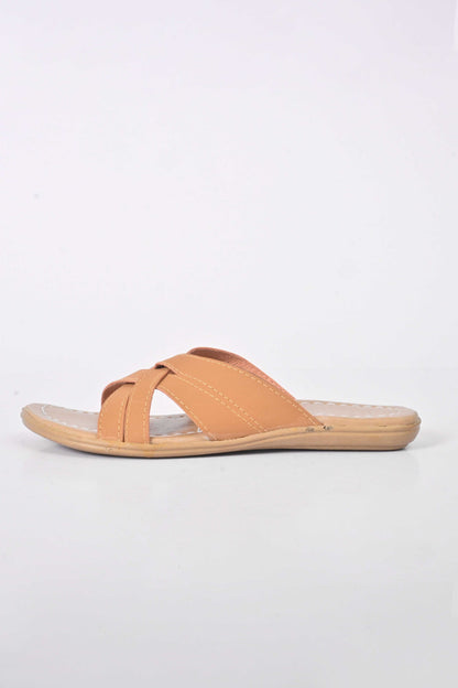 Women's Embu Cross Straps Style Soft Chappal Women's Shoes SNAN Traders 