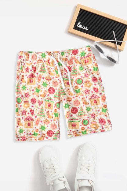 Ritado Kid's Curitiba Printed Classic Terry Shorts