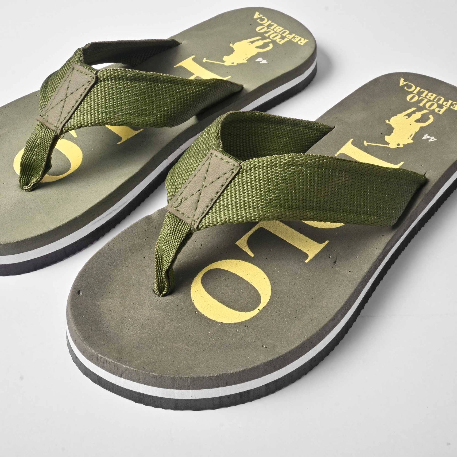 Polo Republica Men's Polo Pony Ultra-Light Soft Flip Flops Slippers Men's Shoes SNAN Traders 