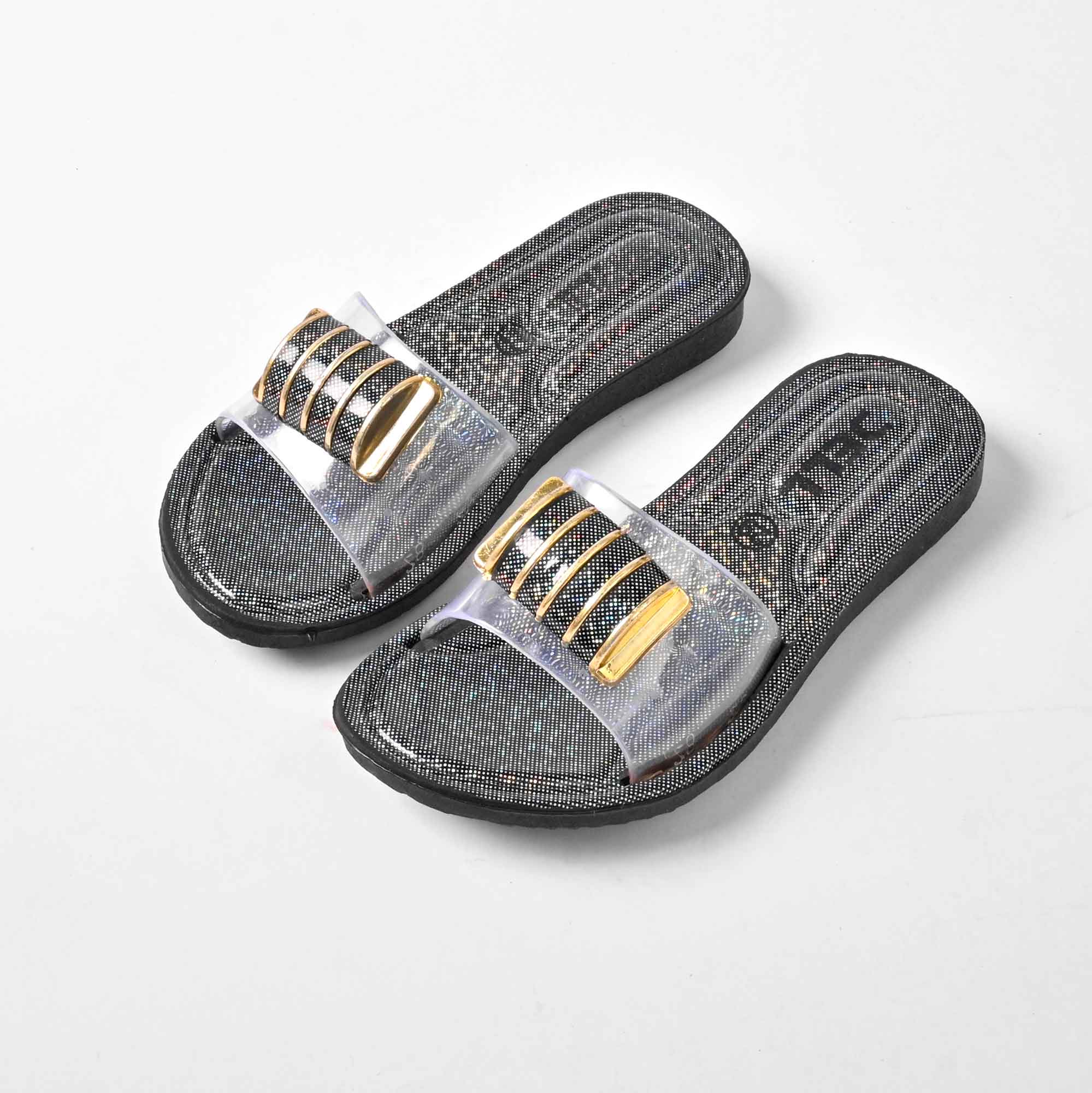 Glitter chappal store