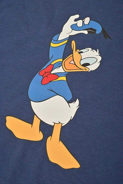 Polo Republica Kid's Donald Duck Printed Contrast Neck Tee Shirt