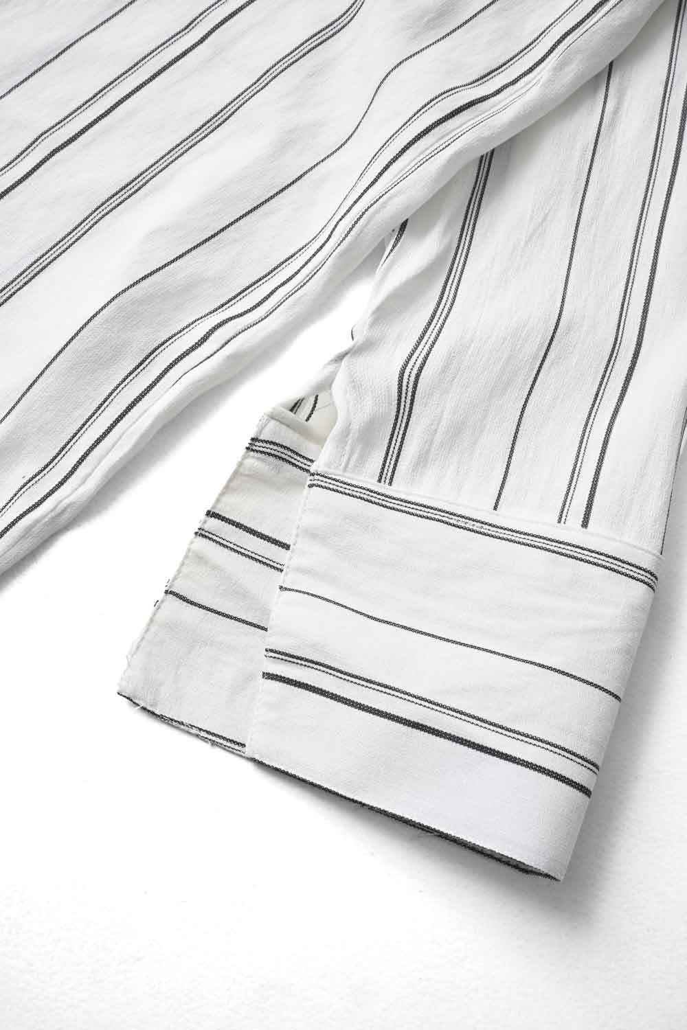 East West Women's Striped Minor Fault Casual Shirt