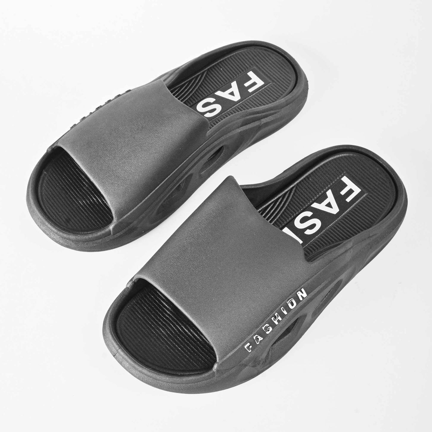 Men's Summer Hot Leisure Trendy Slippers Men's Shoes Sunshine China Black EUR 36-37 