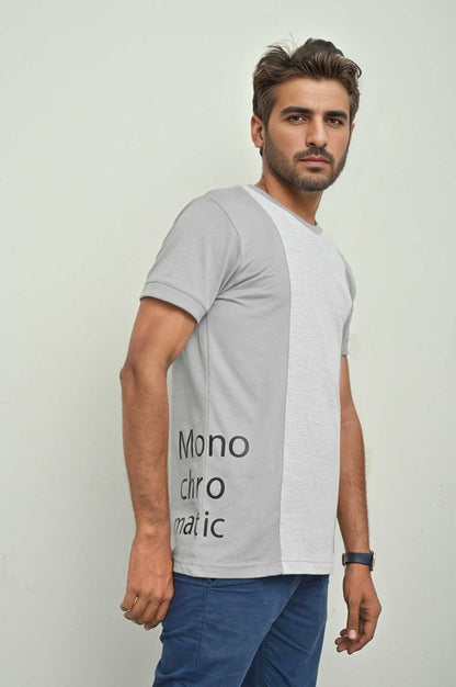 Polo Republica Men's Mono Chromatic Printed Short Sleeve Tee Shirt Men's Tee Shirt Polo Republica 