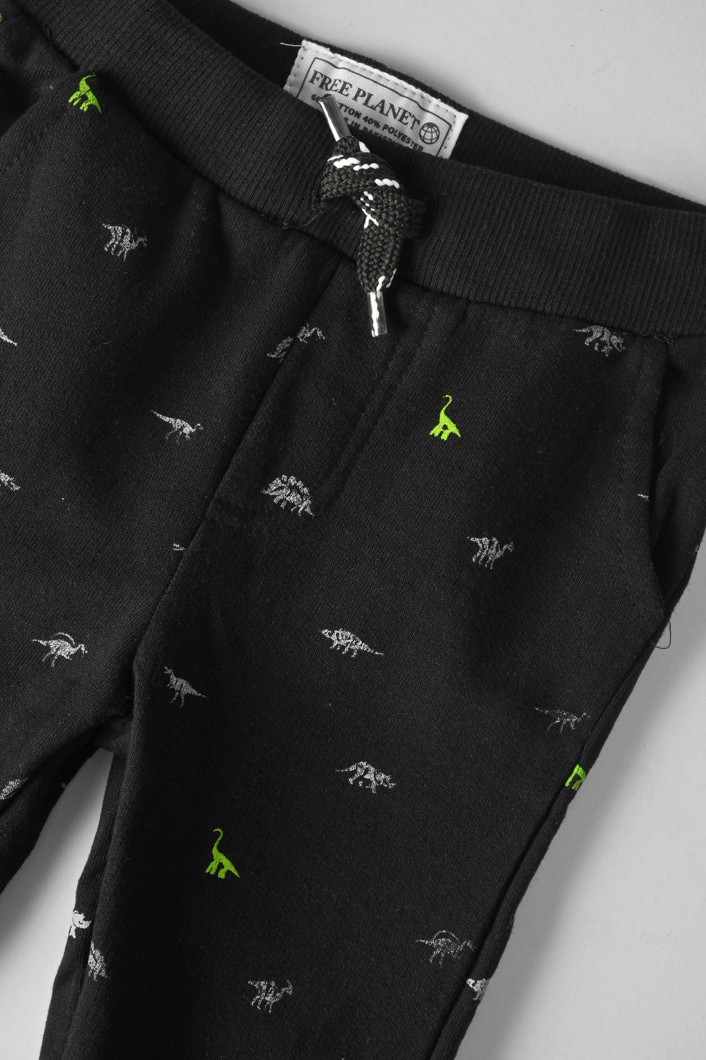 Free Planet Kid's Dinosaur Printed Jogger Pants