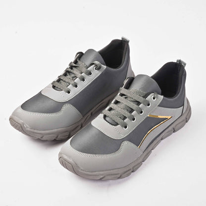 MR Men's Lace-Up Jogger Shoes Men's Shoes SNAN Traders Grey EUR 39 