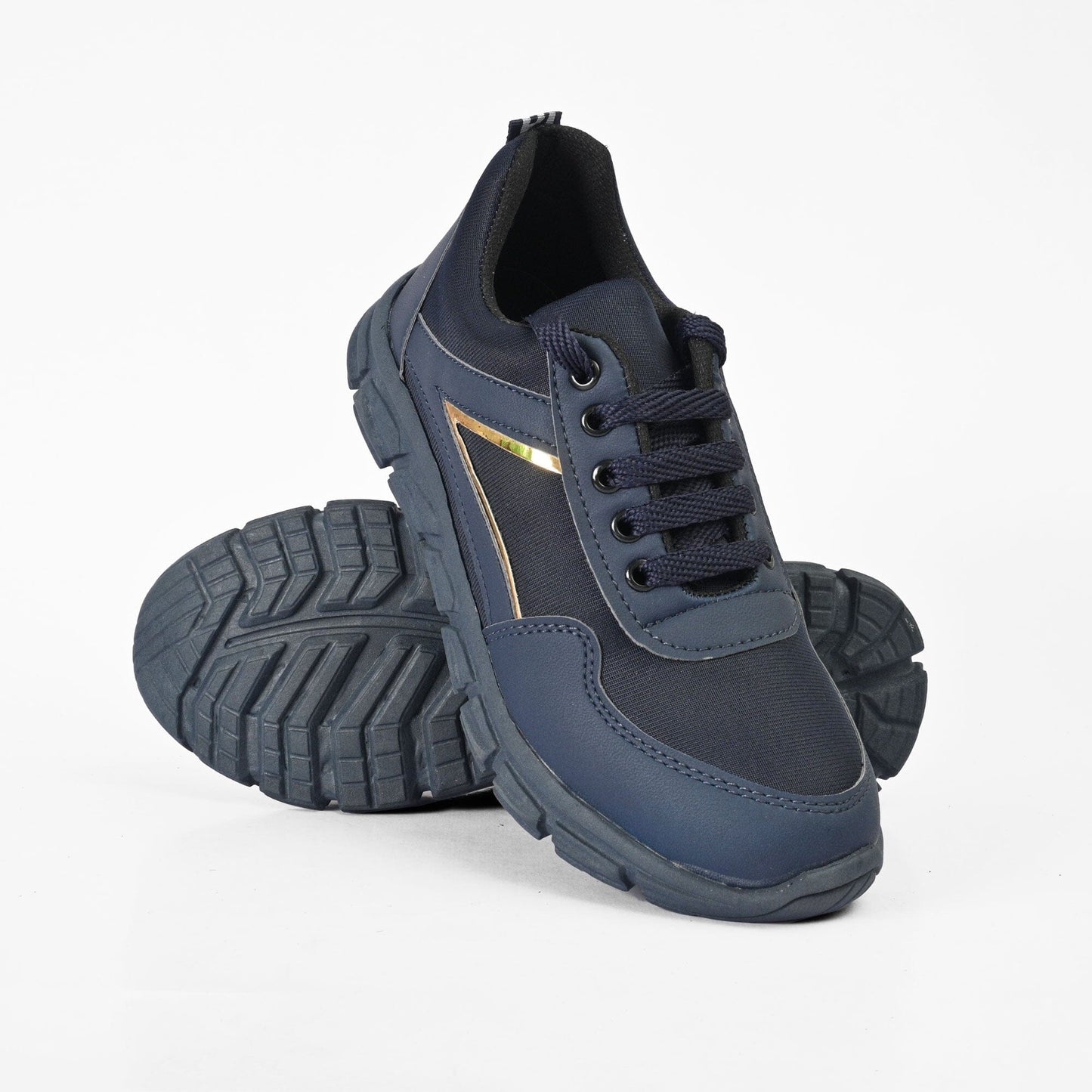 Men's Lace-Up Premium Jogger Shoes Men's Shoes SNAN Traders Navy EUR 39 