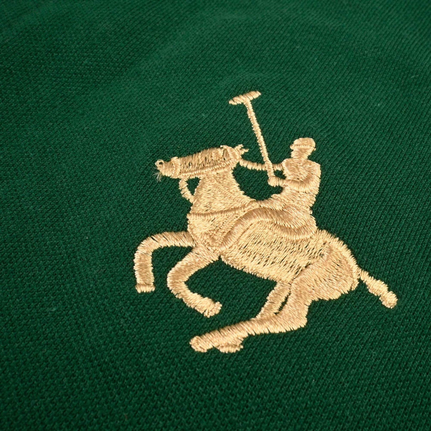 Polo Republica Men's Horse Emblem & 8 Embroidered Short Sleeve Polo Shirt Men's Polo Shirt Polo Republica 