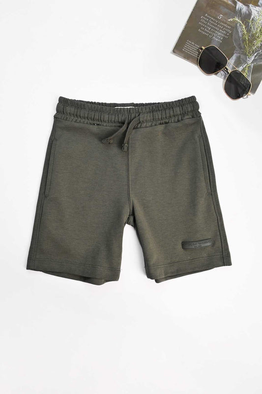ZR Boy's Day To Day Patched Classic Shorts