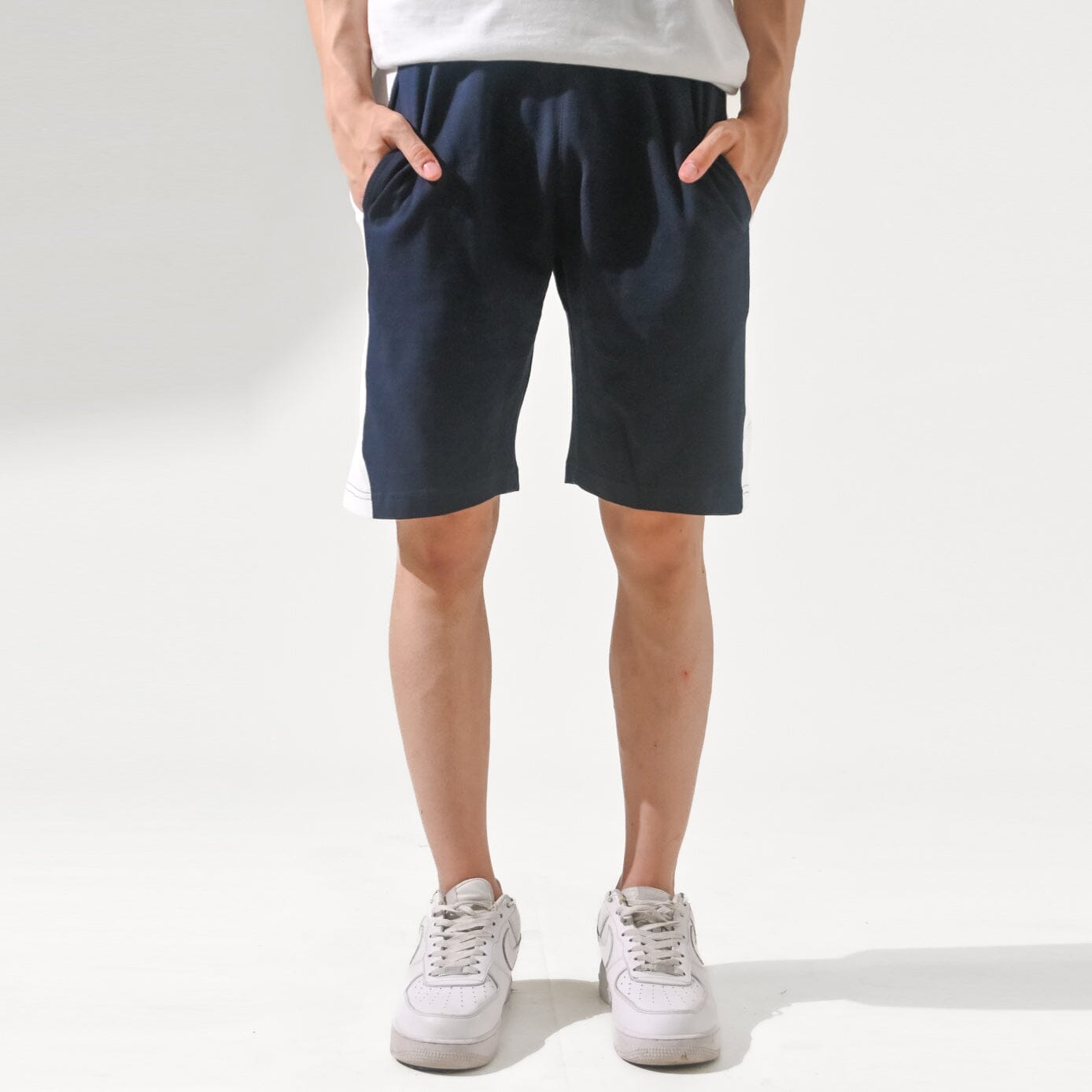 Polo Republica Men's Ascona Contrast Panel Pique Shorts