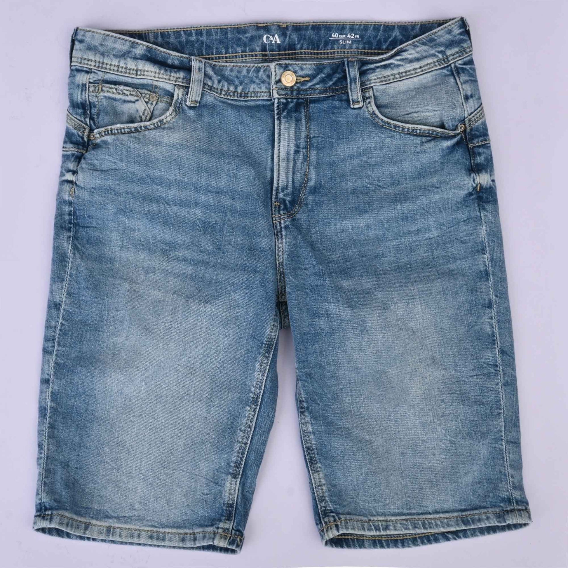 C&A Bermuda Men's Denim Shorts Men's Shorts HAS Apparel Sky 26 21