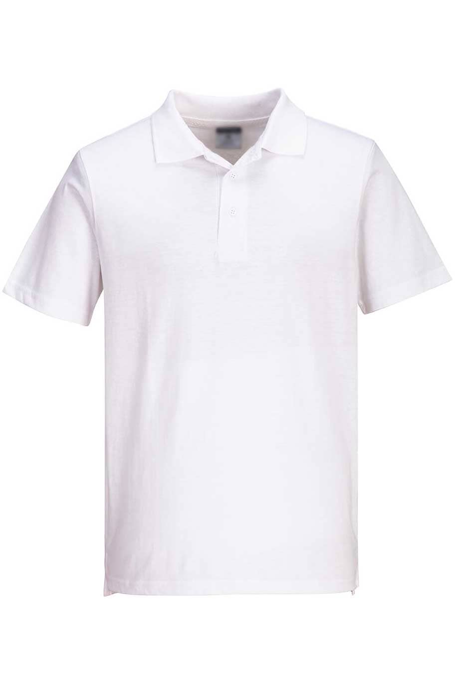 PRT Men's Salford Short Sleeve Minor Fault Polo Shirt Minor Fault Image Garments (Pvt.) Ltd. White S 