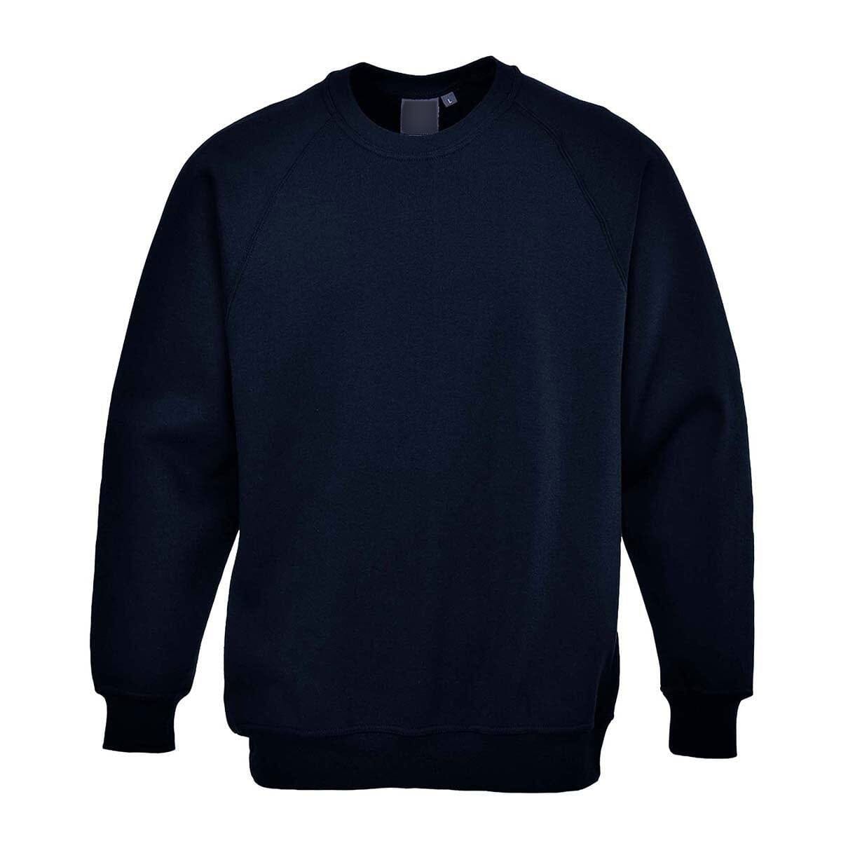 Men's Classic Long Sleeve Minor Fault Sweat Shirt Minor Fault Image Navy XXS 