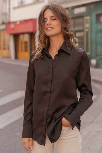 h&m long shirt womens