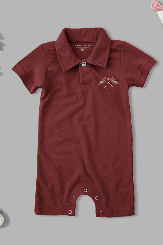 Polo shop romper baby