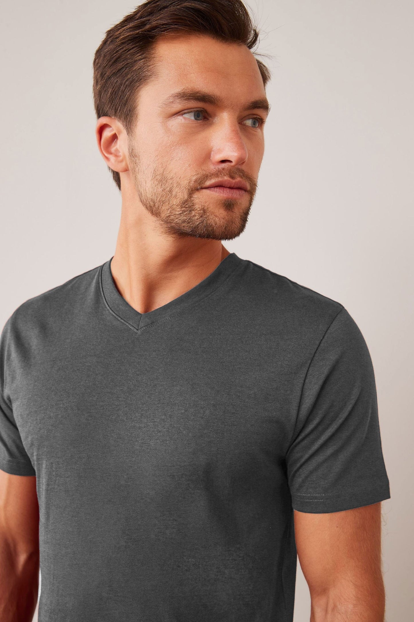 Beverly Hills Men's V Neck Minor Fault Tee Shirt Men's Tee Shirt HAS Apparel 