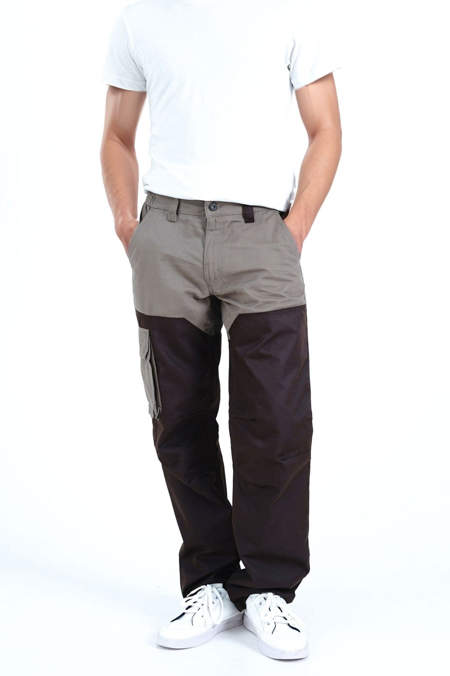 Cut Label Men's Two-Tone Cargo Pants Men's Cargo Pants Emporio Textiles 