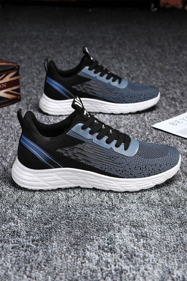 Men's Dynamic Knit Pattern Sneakers Men's Shoes Shaoxing Shangqu im&ex Co.,ltd Navy EUR 40 