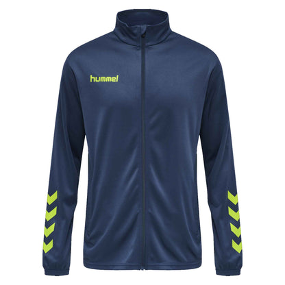 Hummel Boy's Arrow Printed Sports Zipper Jacket Boy's Jacket HAS Apparel Navy & Blue 4 Years 