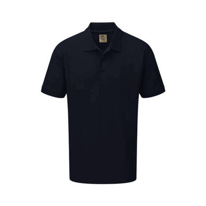 Men's Short Sleeve Pique Polo Shirt Men's Polo Shirt Image Navy XXS 