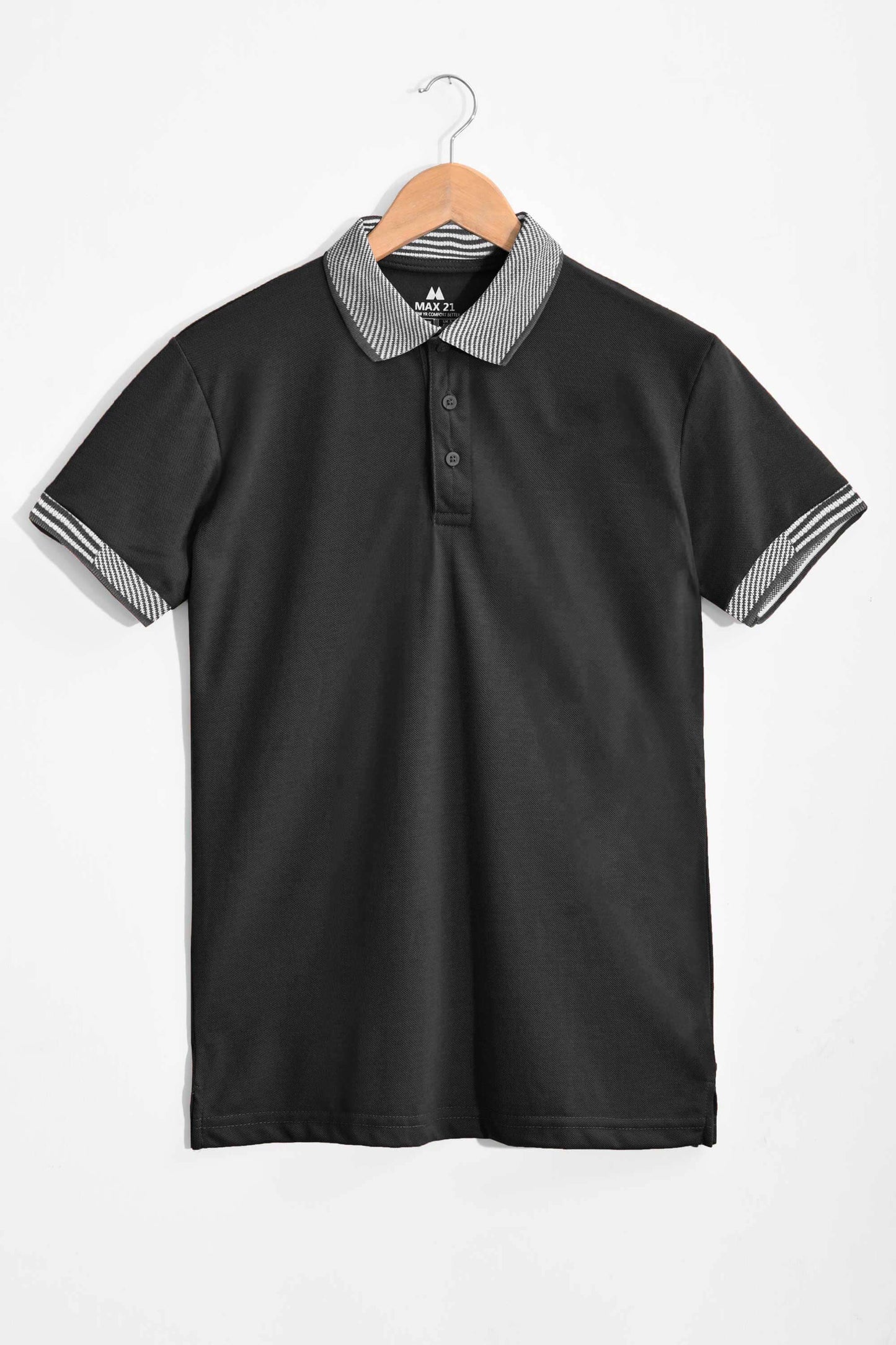 Max 21 Men's Lining Collar Polo Shirt Men's Polo Shirt SZK 